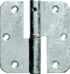 Hengsel 1146 høyre varmforzinket 85x35mm-Pn Beslag New