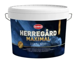 Herregård Maximal utendørsmaling oker base 9l-Gjøco Outlet