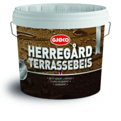 Herregård Terrassebeis oljebasert gul base 2,,7l-Gjøco Outlet