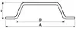 HÅNDTAK 160MM-Pn Beslag Discount