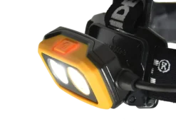 Hodelykt Twin Beam 600lm oppladbar-Ironside Outlet