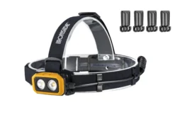 Hodelykt Twin Beam 600lm oppladbar-Ironside Outlet