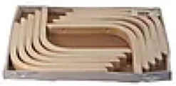 HYLLEKNEKT LAM BØK 150X175MM-Pn Beslag Best