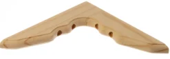 Hylleknekt prof furu 180x180mm-Pn Beslag New