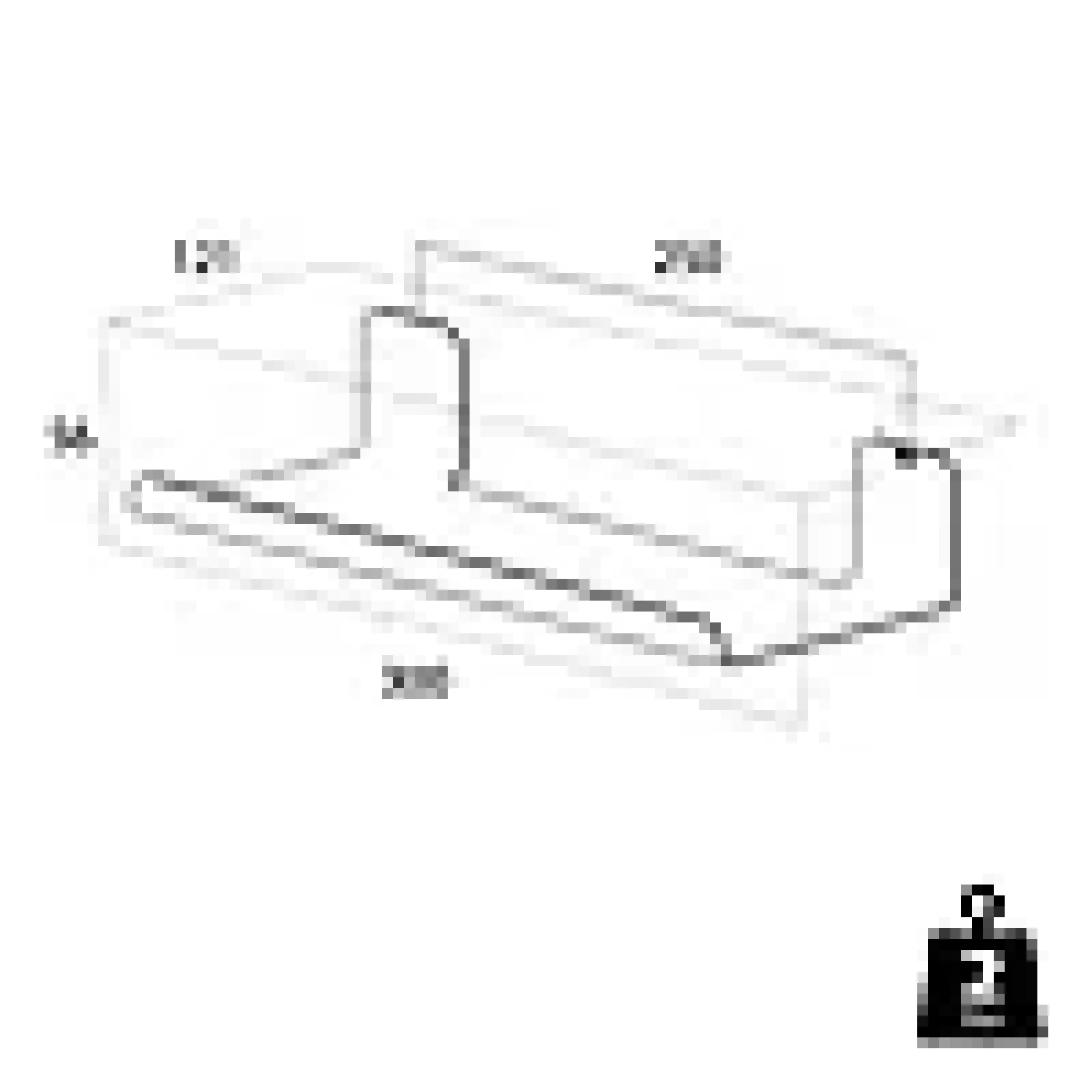 Hylle stor 30cm dobbeltsidig tape colar-Tiger New