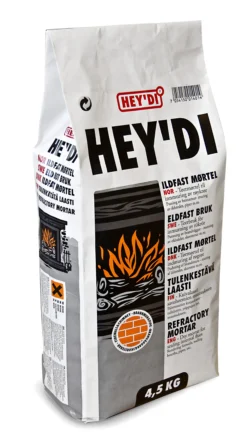 ILDFAST MØRTEL 4,5KG-Hey'di Best