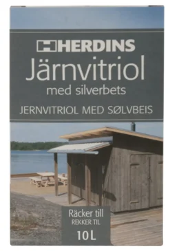 Jernivitrol med sølvbeis 300g-Herdins Hot