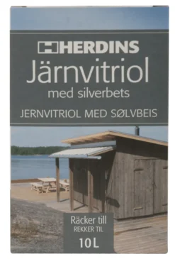 Jernivitrol med sølvbeis 300g-Herdins Hot