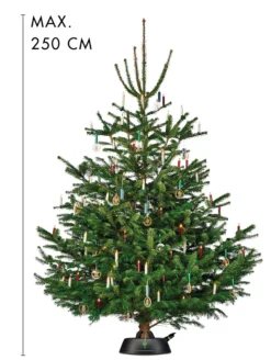 Juletrefot med fotpedal 36cm-Krinner Hot