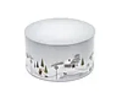 Kakebokssett Vinter Arctic Ice/Woodrose Metal 22x12/20x10cm-Bastian New