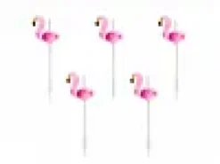 Kakelys Flamingo 3cm 5stk-Partydeco Online