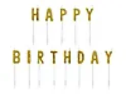 Kakelys Happy Birthday 13 deler-Partydeco Clearance