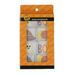 Kakepynt Halloween pastell 8stk-Wilton Clearance
