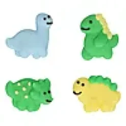 Kakepynt Spiselig Dinosaur 2cm 8stk-Funcakes