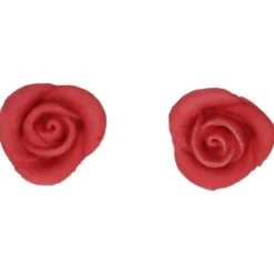 Kakepynt spiselige roser 6stk-Funcakes Online