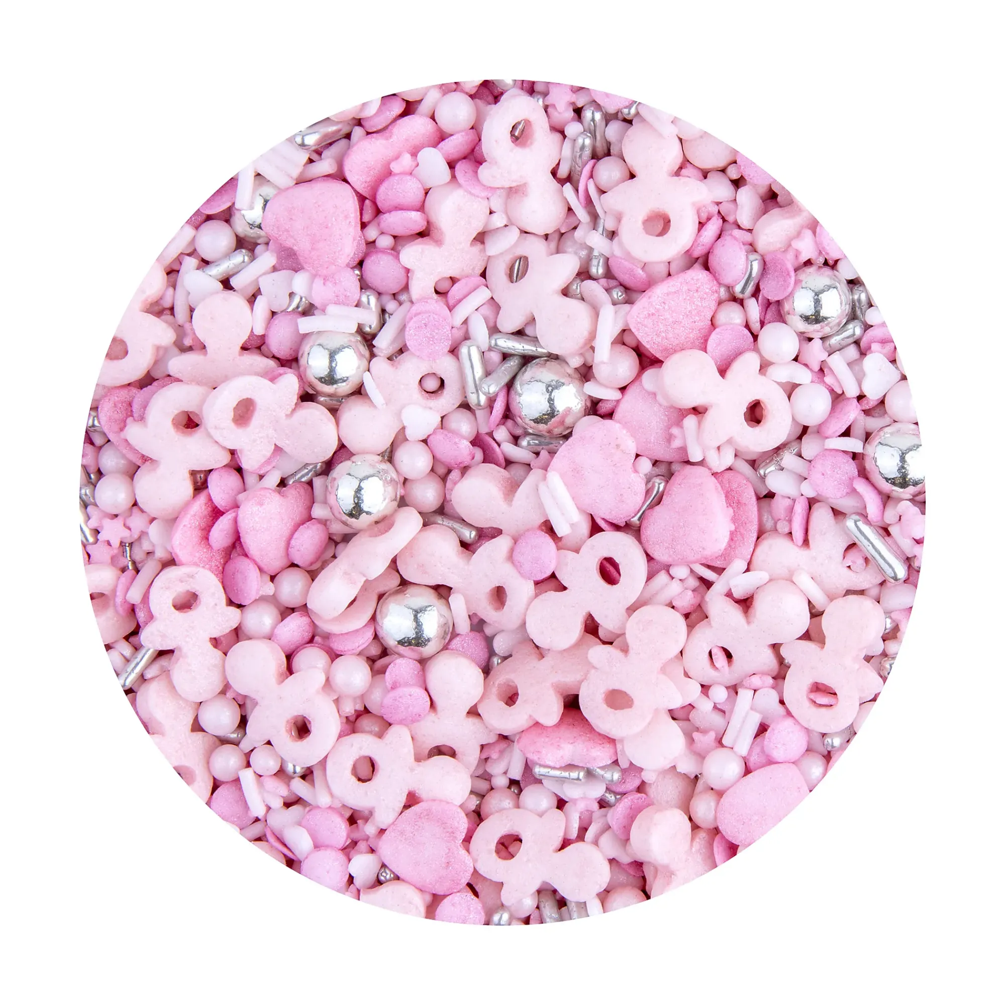 Kakestrø Baby Rosa Babylykke 85g-Cacas Outlet