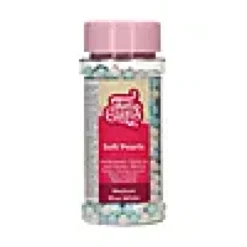 Kakestrø Soft Perler Blå og Hvite 60g-Funcakes Outlet