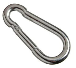 Karabinkrok elektro galvanisert 8x80mm-Pn Beslag Clearance