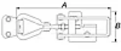 Kassestrammer 5426 112-127mm-Pn Beslag Discount