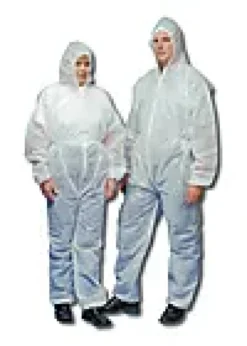 Kjeledress med hette for engangsbruk m/glidelås-Batex Outlet