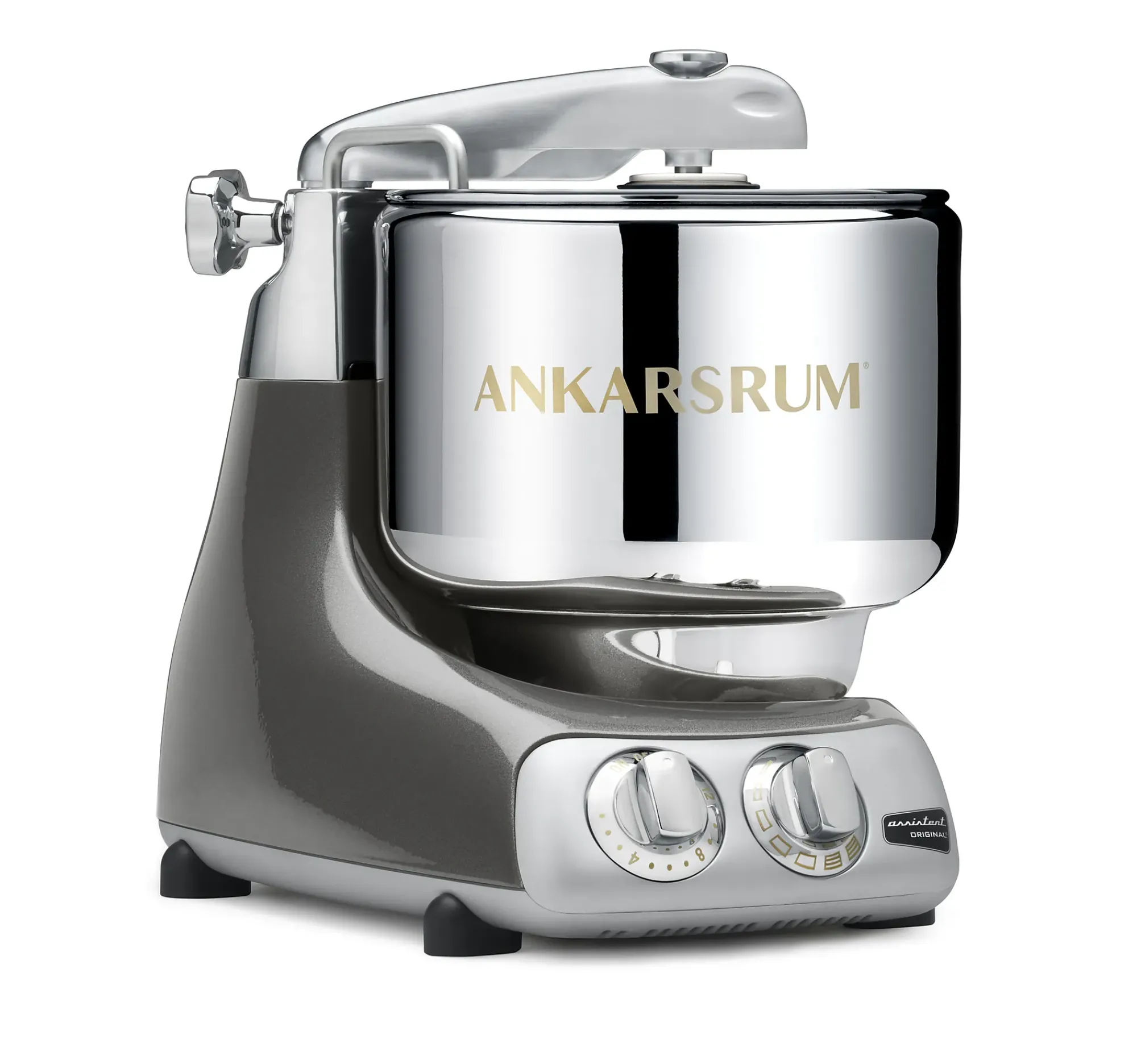 Kjøkkenmaskin assistent black chrome (akm6230bc)-Ankarsrum Discount