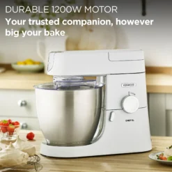 KJØKKENMASKIN KVL4101.W 1200W 6,7L RFRI M/EKSTRA SKÅL-Kenwood Sale