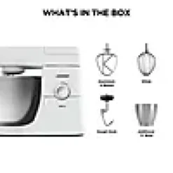 KJØKKENMASKIN KVL4101.W 1200W 6,7L RFRI M/EKSTRA SKÅL-Kenwood Sale