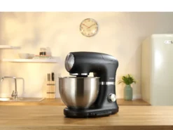 KJØKKENMASKIN MED VEKT 1000W SVART-Severin Discount