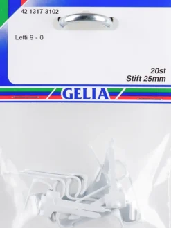 Klammer letti 9-0-25 ph 20stk-Gelia New