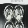Klebekroker chrome stor 4stk-Scandinavian living Outlet