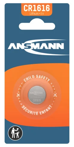 Knappcellebatteri CR1616-Ansmann Clearance