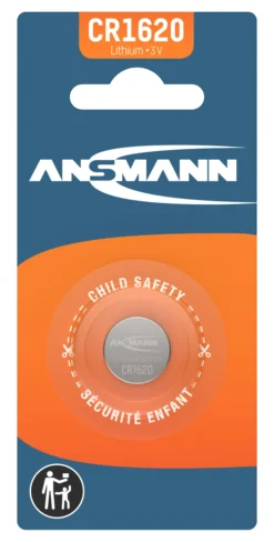 Knappcellebatteri CR1620-Ansmann
