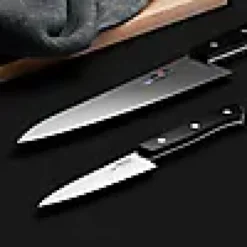 Knivsett 2 deler Kokkekniv HB-85 21,5cm grønnskakskniv13cm-Mac Best