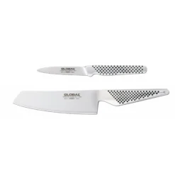 Knivsett med grønnsakskniv og rotkniv GS-5 og GSF-15-Global Discount