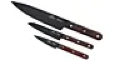 Knivsett Phenix 3 deler sort/tre-Lion sabatier Outlet