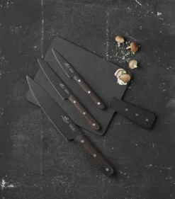 Knivsett Phenix 3 deler sort/tre-Lion sabatier Outlet