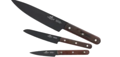 Knivsett Phenix 3 deler sort/tre-Lion sabatier Outlet