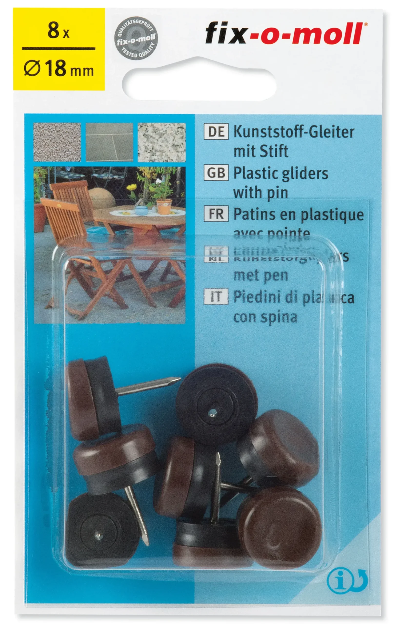 KNOTT FOR STOL-BORDBEN,MOT RIPER,STØY.TEPPE,HARDE,VÅTE GULV-Fix O Moll Sale