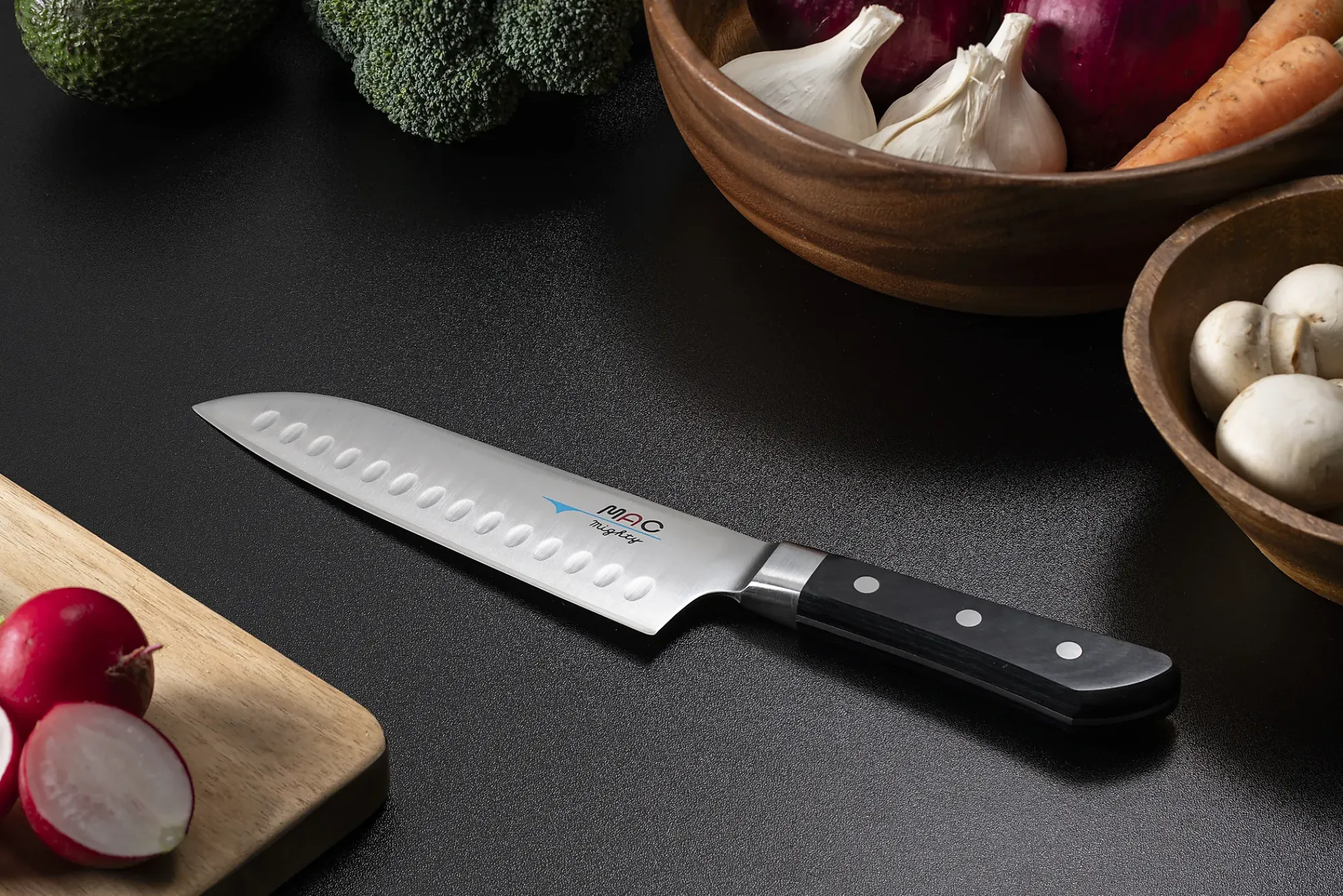 Kokkekniv/Santoku/smidd MSK-65-Mac
