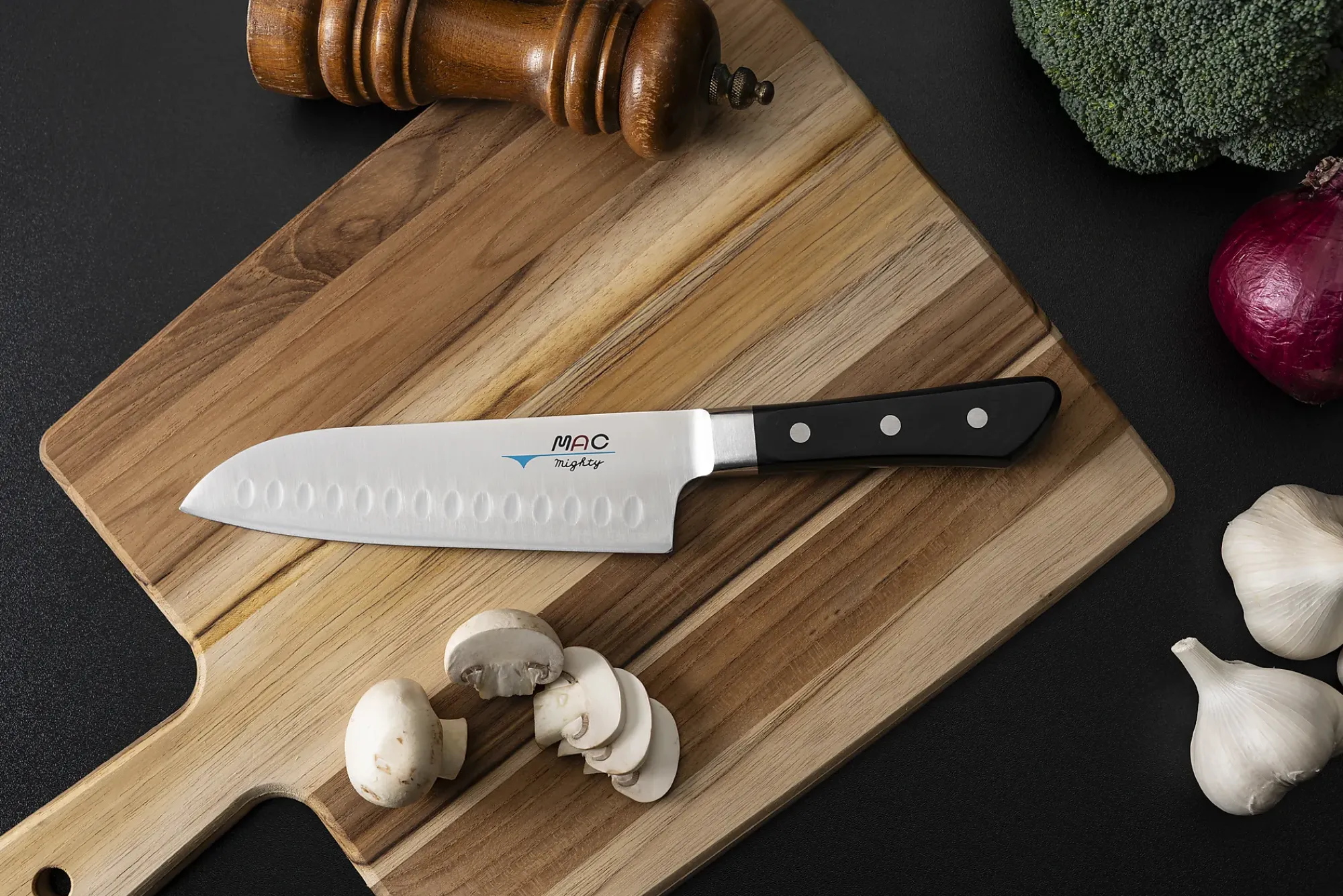 Kokkekniv/Santoku/smidd MSK-65-Mac