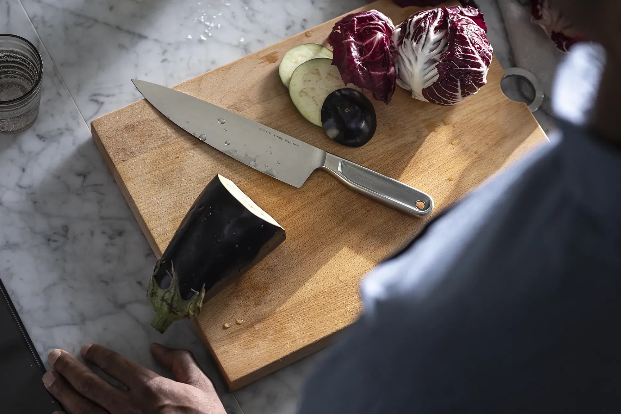 Kokkekniv stor 20cm all steel-Fiskars Online