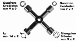 KRANNØKKEL 4-I-1-Fixit Discount