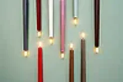 Kronelys LED 2stk 25cm-Uyuni Best