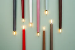 Kronelys LED 2stk 25cm-Uyuni Best