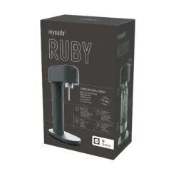 Kullsyremaskin Ruby 2 Black Silver (excl. sylinder)-Mysoda