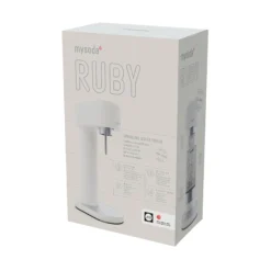 Kullsyremaskin Ruby 2 White Silver (excl. sylinder)-Mysoda Clearance