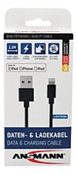 Ladekabel Lightning 1,2M-Ansmann Clearance