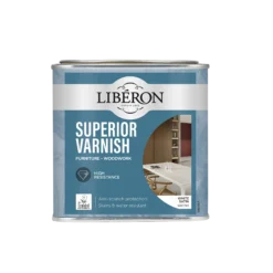 Lakk Superior hvit silkematt 500ml-Liberon New