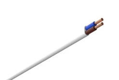 Lampettledning pl2x0,75mm hvit 10m-Valux Best