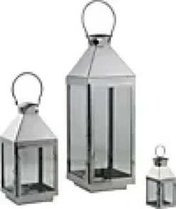 Lanterne 16,6x16,6x60cm-Scandinavian living Online